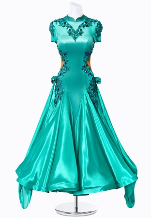 Crystal Lagoon Ballroom Gown MF-B0253