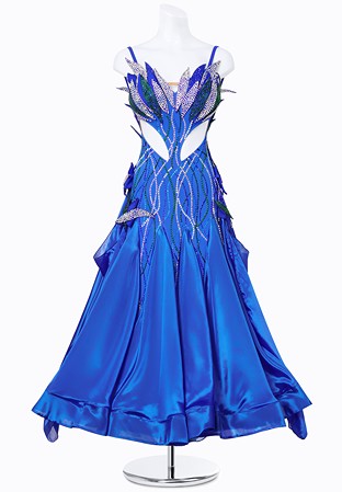 Crystal Leaf Ballroom Gown MF-B0272