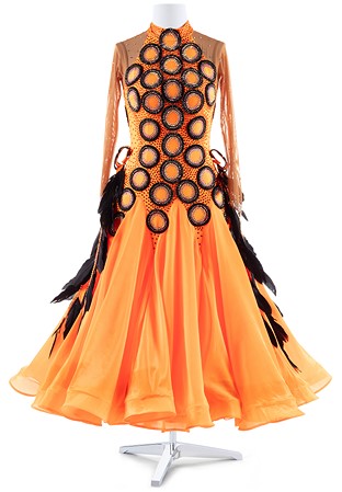 Crystal Loops Dazzling Ballroom Dress VN-A5401