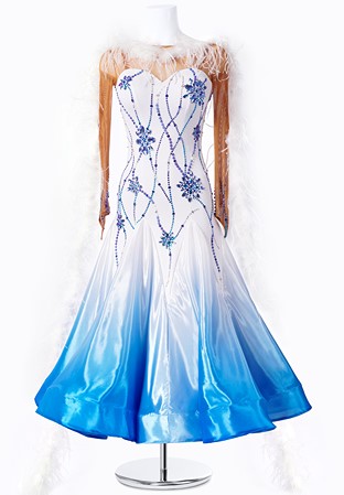 Crystal Moonlight Full Length Dress MFB0019