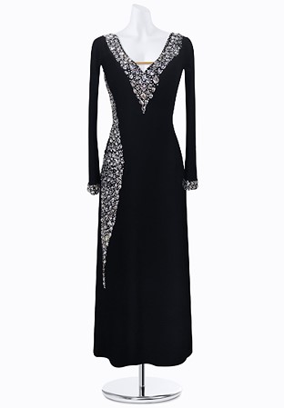 Crystal Night Latin Gown AML3026