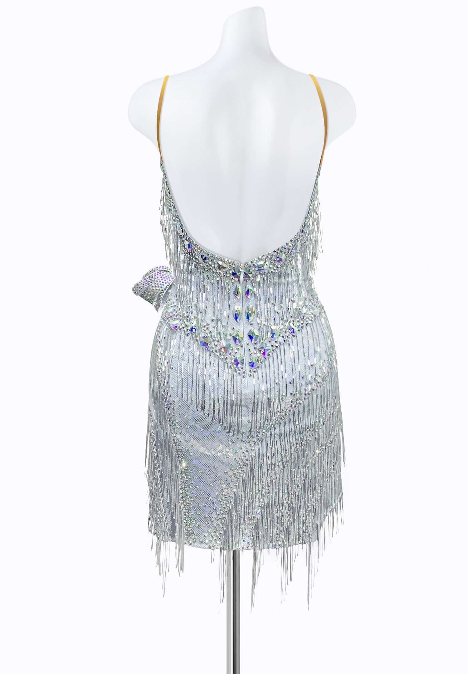 Silver Metallic Dot_
