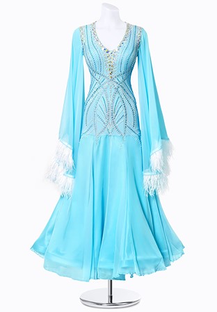 Crystal Sky Ballroom Gown MF-B0263
