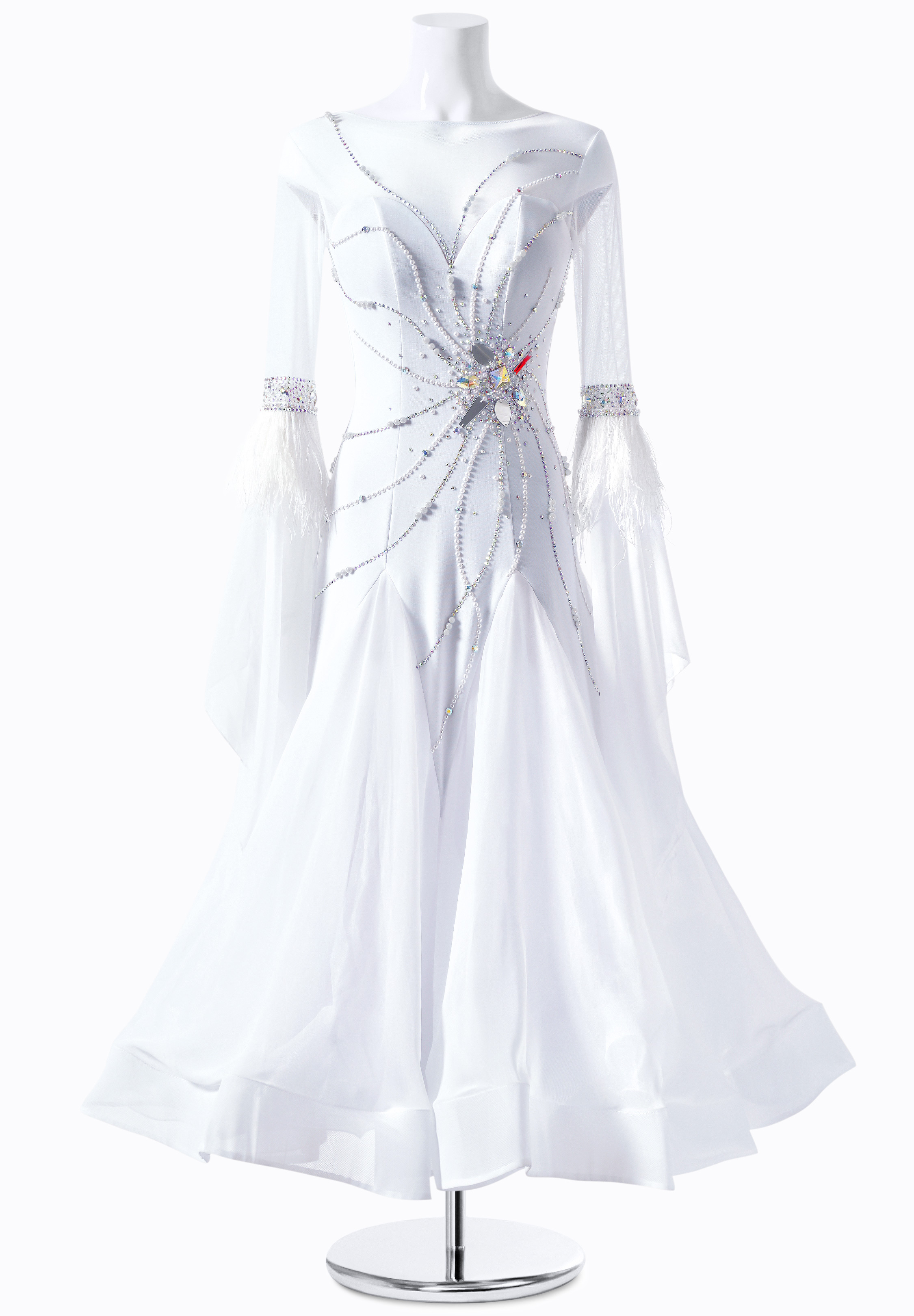 Crystal Storm Standard Ballroom Dress MF-B0053