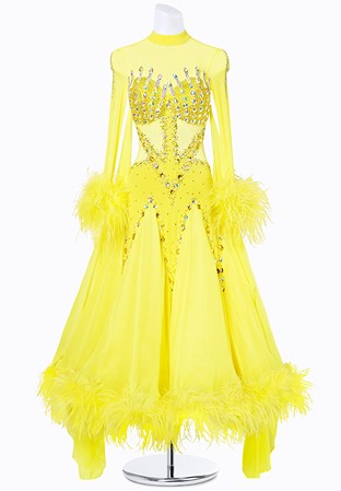 Crystal Sunbeam Ballroom Gown MF-B0274