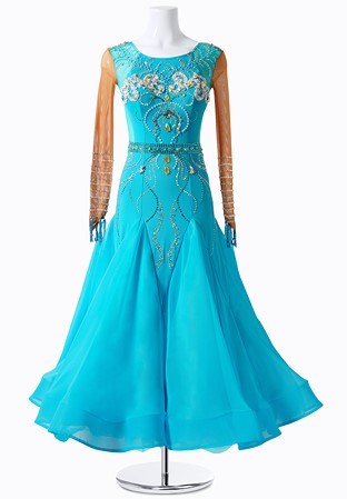 Crystal Totem Standard Ballroom Dress MFB0094