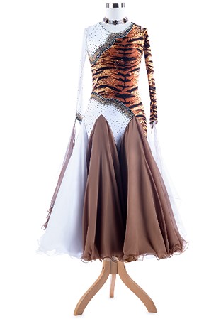 Crystallized Exotic Ballroom Smooth Costume A5358