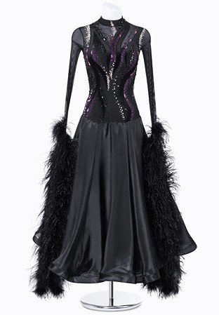 Dark Crystal Ballroom Gown MF-B0269