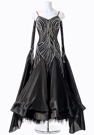 Dark Pearl Ballroom Costume MFB0207
