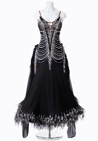 Dark Pearl Ballroom Dress MFB0223