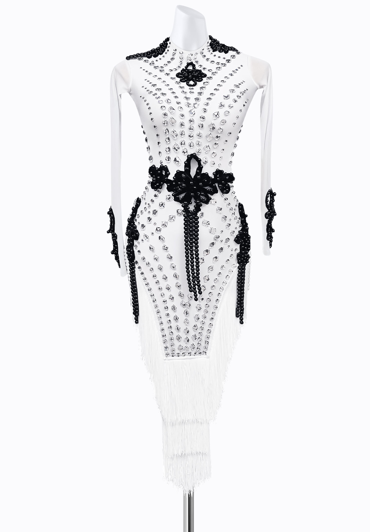 Dark Pearl Latin Dress AM-L3548