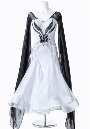 Day And Night Ballroom Dance Dress MFB0068