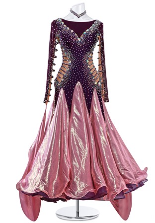 Dazzling Mermaid Ballroom Show Dress MQB136