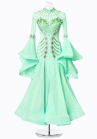 Delicate Frill Ballroom Dress MF-B0261
