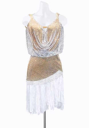 Delicate Mesh Latin Dress PR-L215217