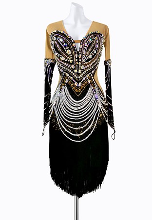 Desert Crystal Latin Dress AM-L3539