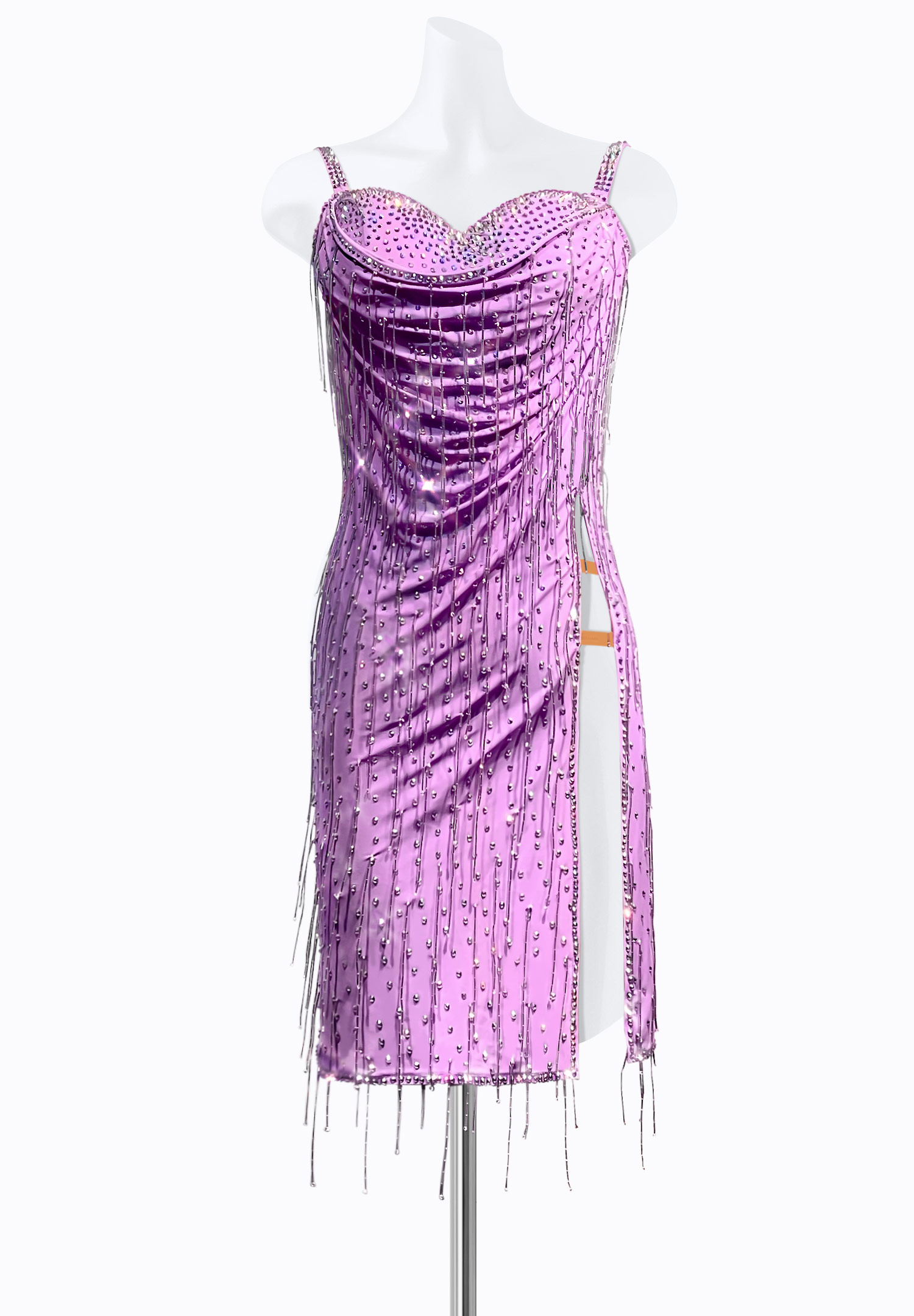 Draped Prism Latin Dress PR-L205024