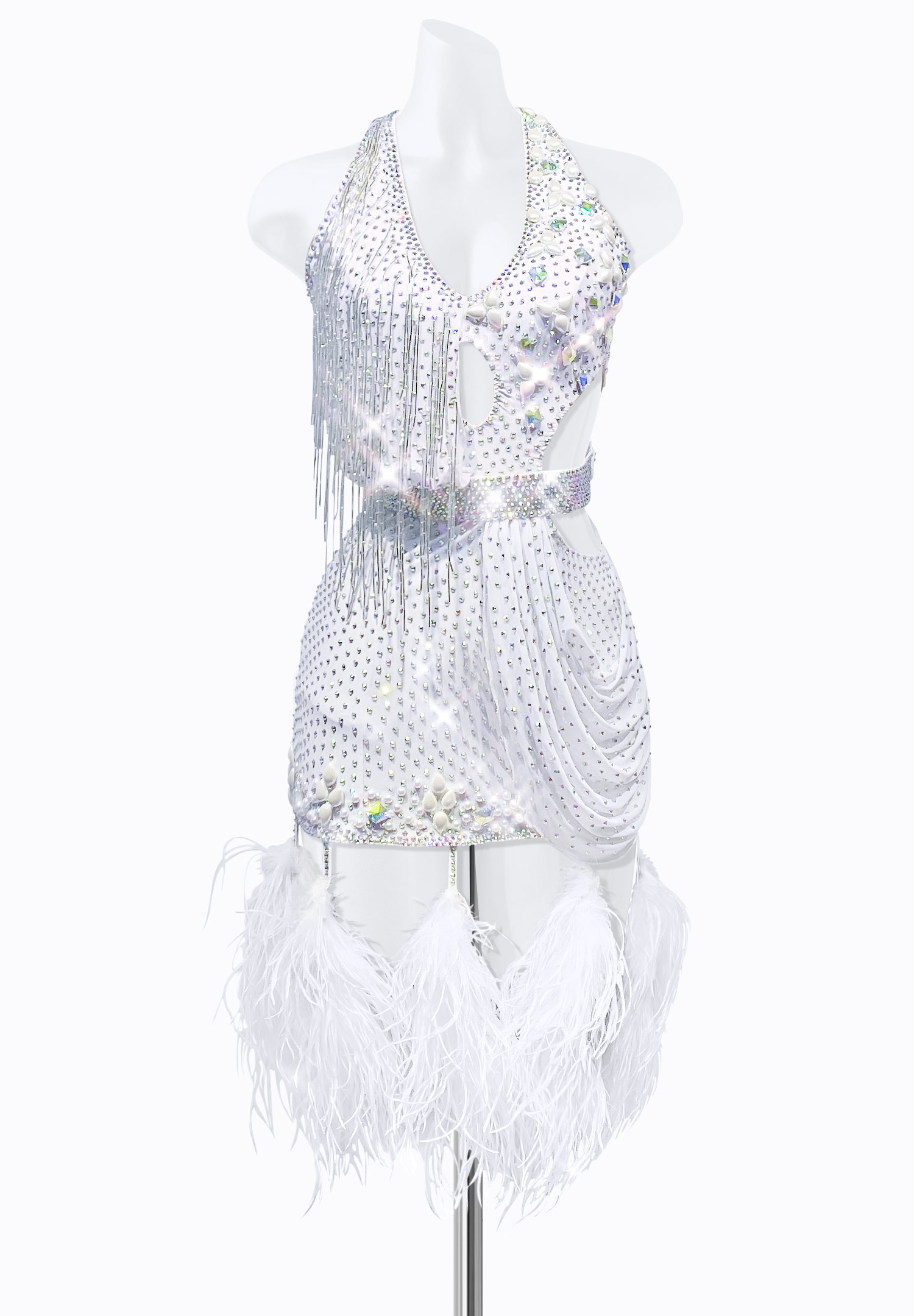 Dreamy Draped Latin Dress PR-L215126