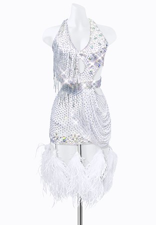 Dreamy Draped Latin Dress PR-L215126