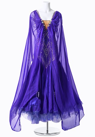 Dreamy Float Sparkling Ballroom Dress MFB0064