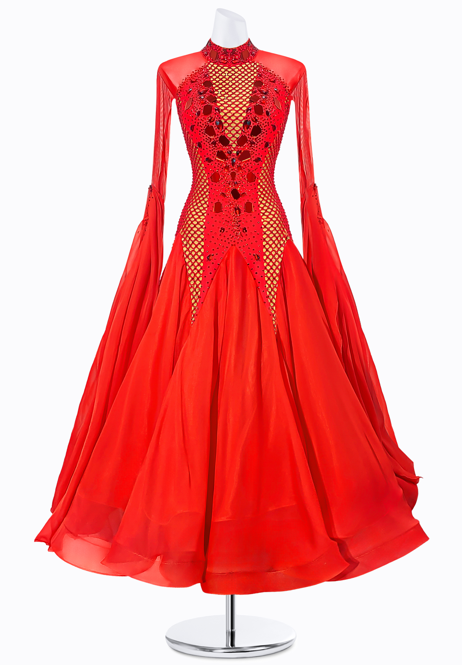 Electric Net Ballroom Gown JT-B4988