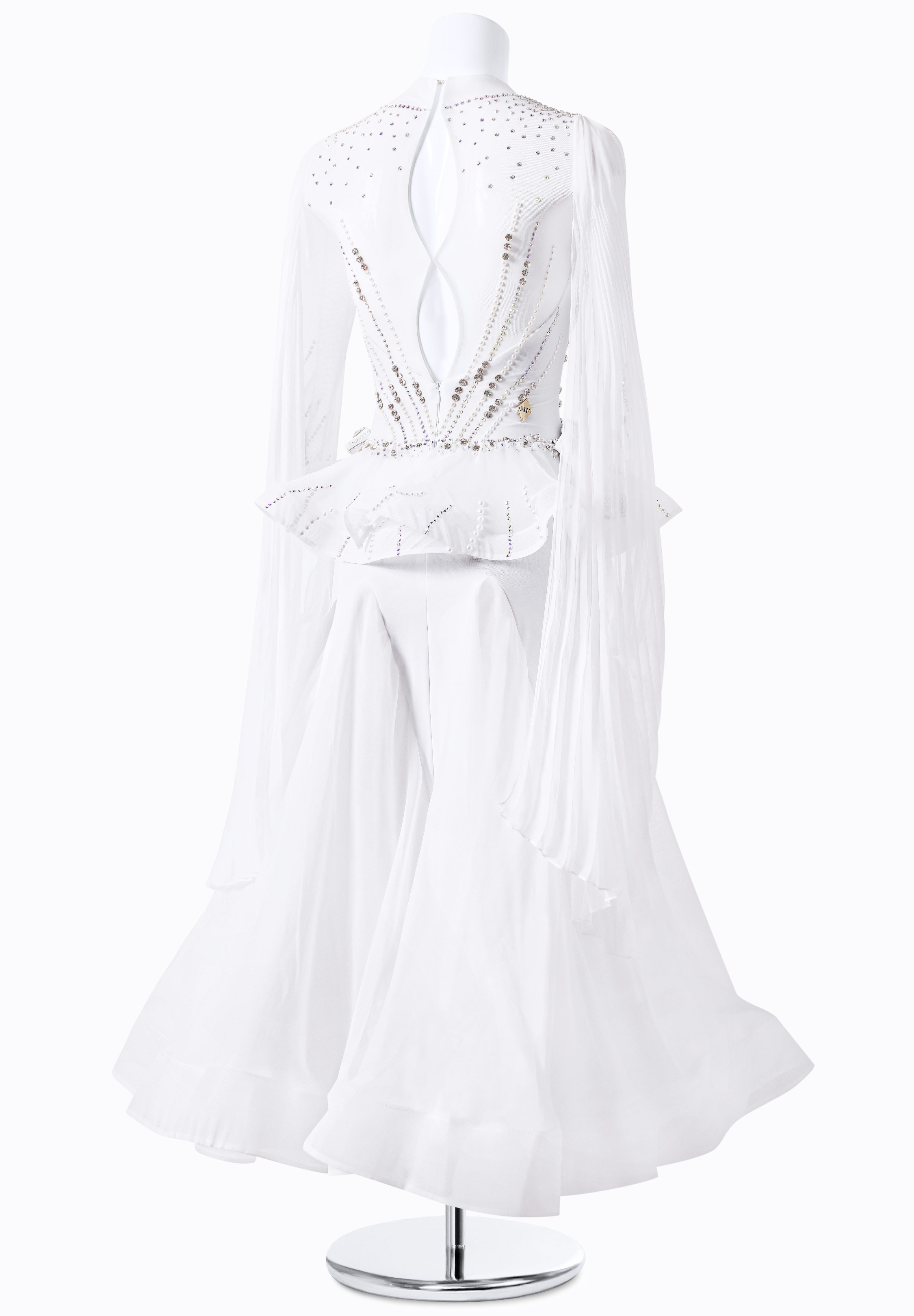Peplum tail best sale dress