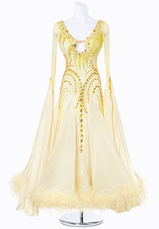 Elegant Crystal Ballroom Gown MF-B0282
