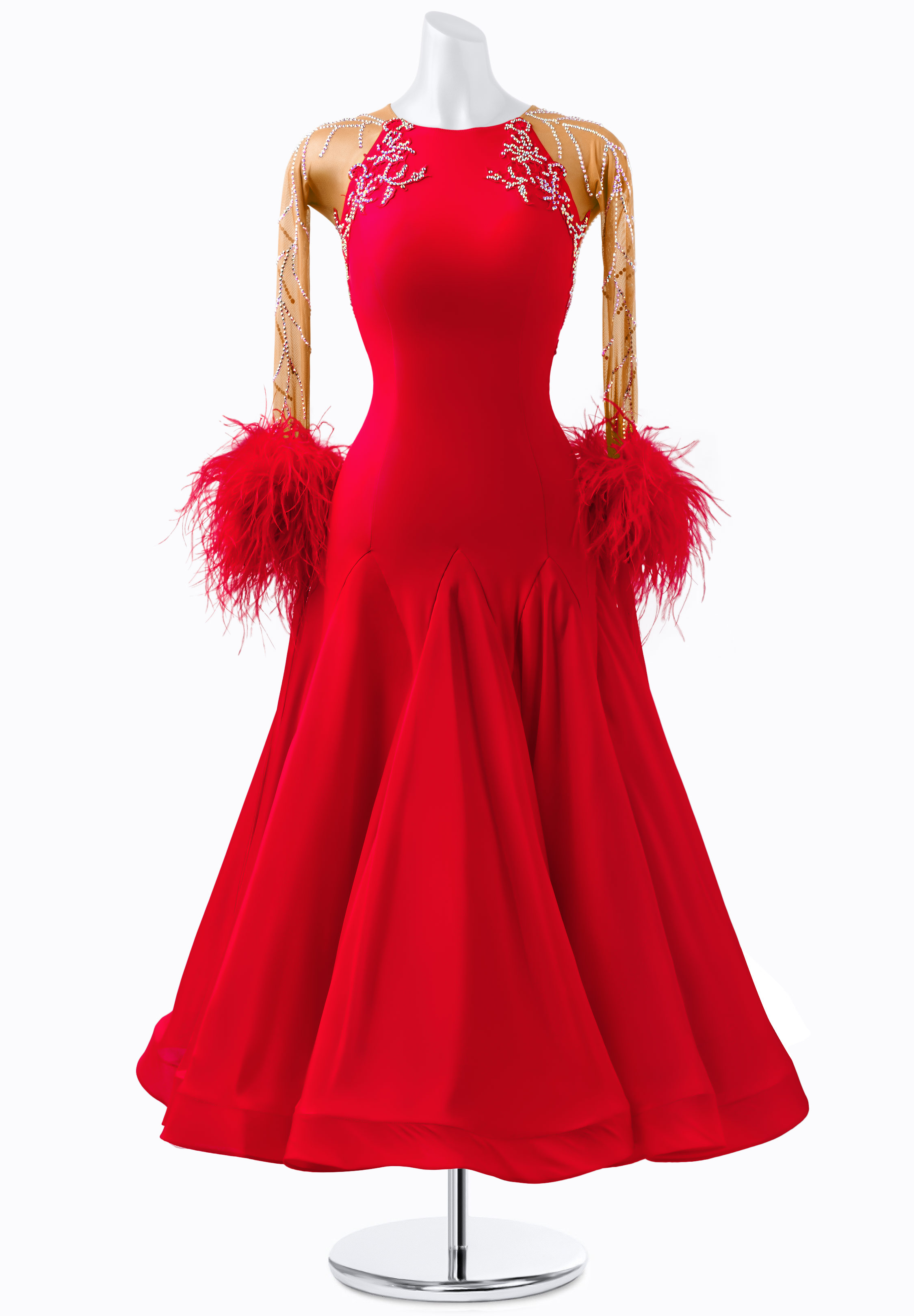 Elegant Ribbon Ballroom Gown JT-B4636A