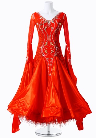 Enchanted Heart Ballroom Gown MFB0205