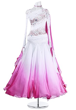 Exotic Appeal Dyed Long Dance Gown MQB162