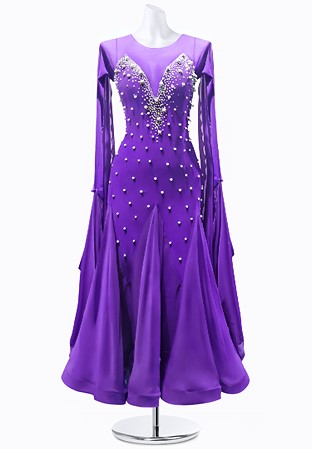 Exquisite Pearl Ballroom Gown AM-B3354