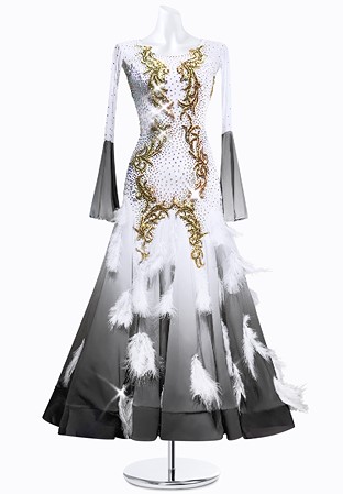 Faded Applique Ballroom Gown PR-B210005