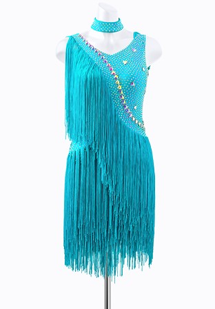 Fancy Fringe Latin Dress JT-L2081A