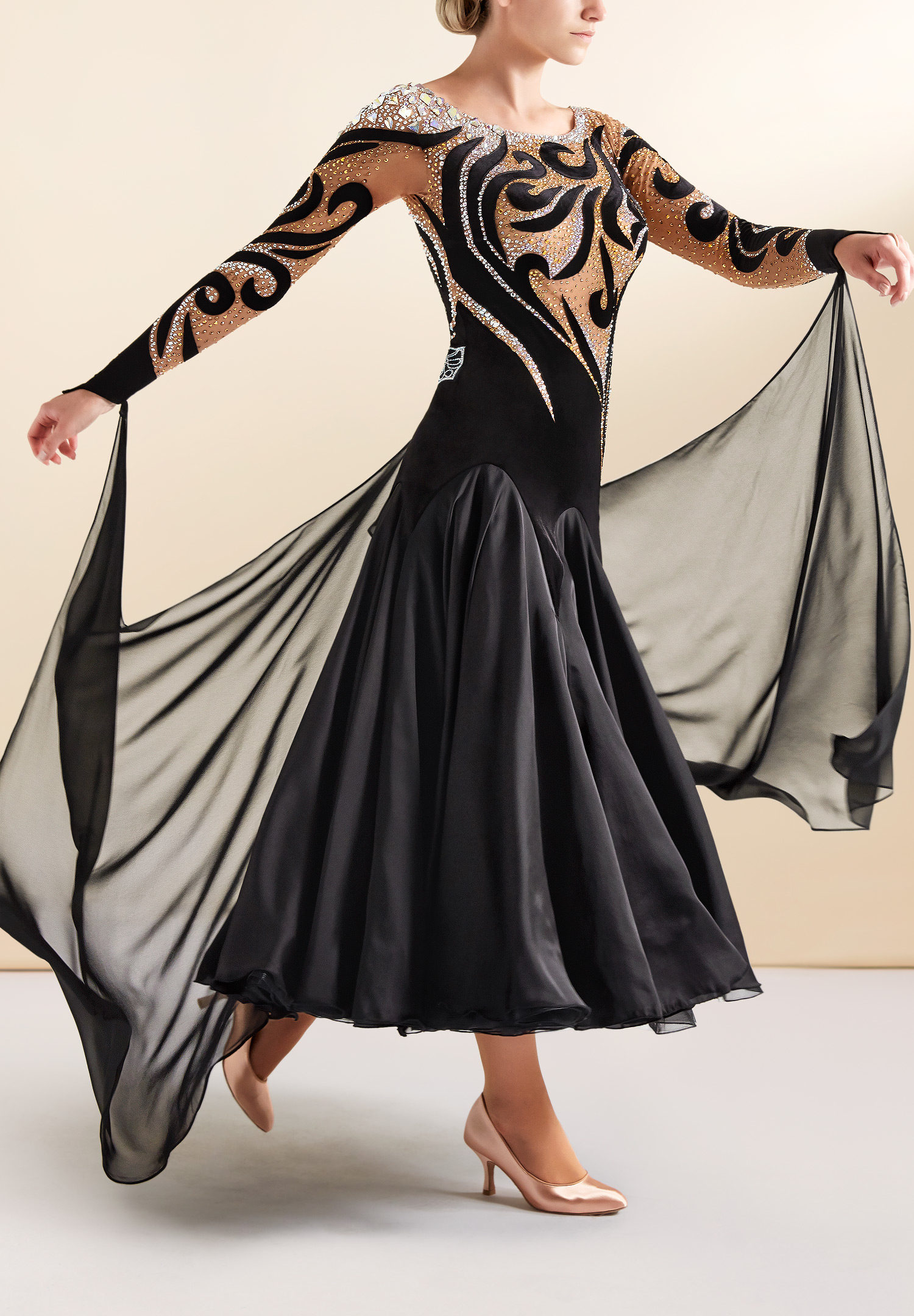 Fantasy Crystallized Ballroom Smooth Dress BSMD043 Ballroom Smooth