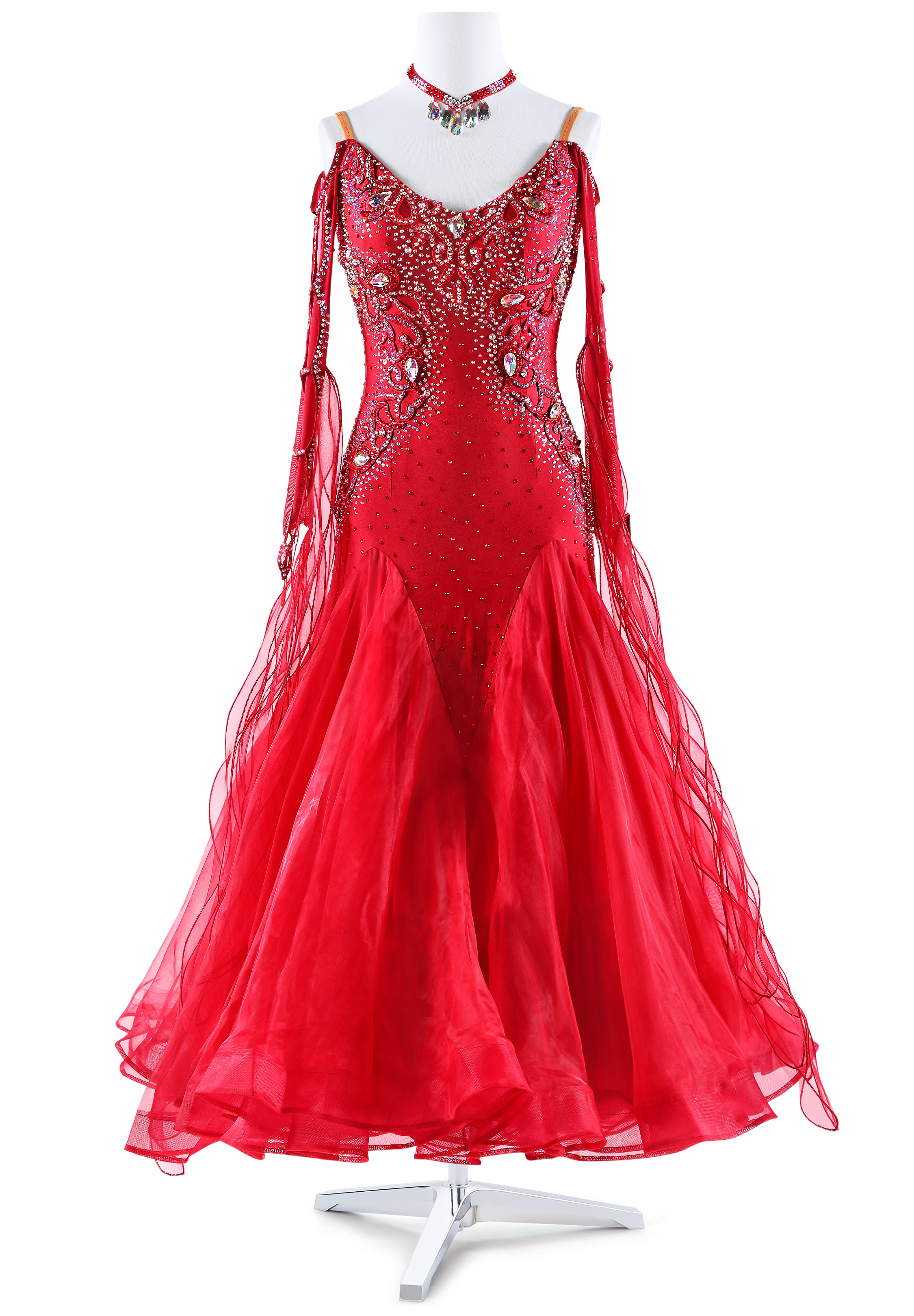 Fiery Applique Ballroom Gown BA-VSB016