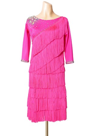 Firework Vibrance Latin Fringe Costume PCWL19046