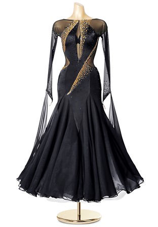 Flashing Sparks Ballroom Smooth Costume PCWB19076