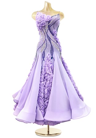Floral Fairytale Dance Performance Dress w/out Float PC-ED18003