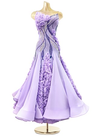 Floral Fairytale Dance Performance Dress w/out Float PCED18003