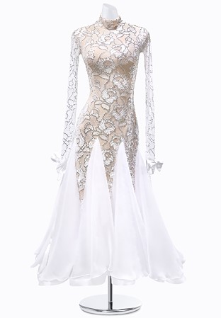 Floral Lace Ballroom Gown AM-B3330