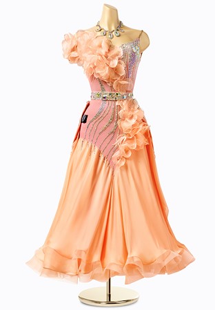 Floral Sunrise Ballroom Gown ADB2909