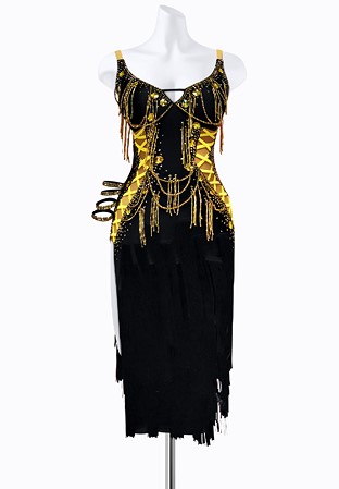 Fringe Delicate Latin Dress AM-L3328