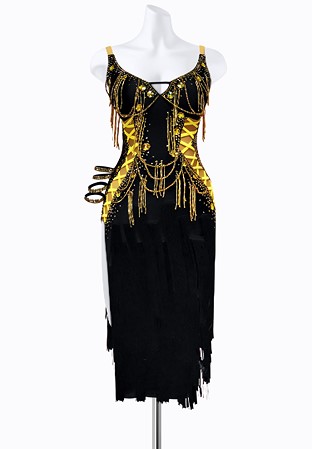 Fringe Delicate Latin Dress AML3328