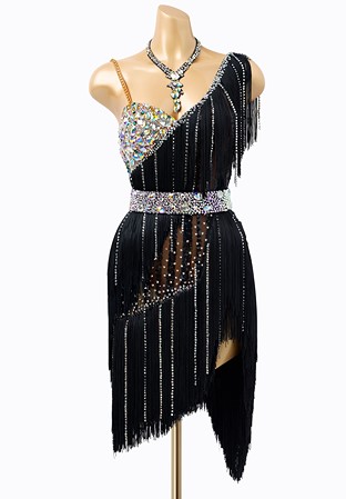Fringe Emotion Latin Dress ADL2913