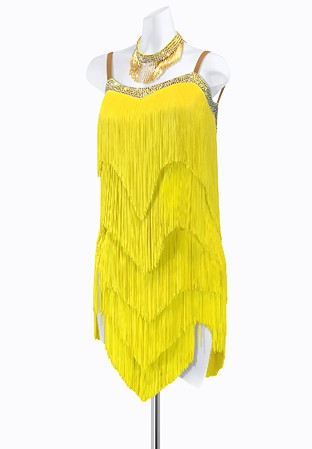 Fringe Flash Latin Dress PR-L225150