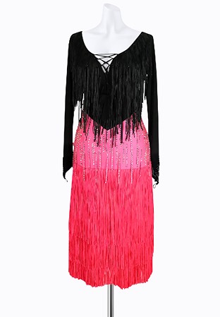 Fringe Frenzy Latin Dress AM-L3005