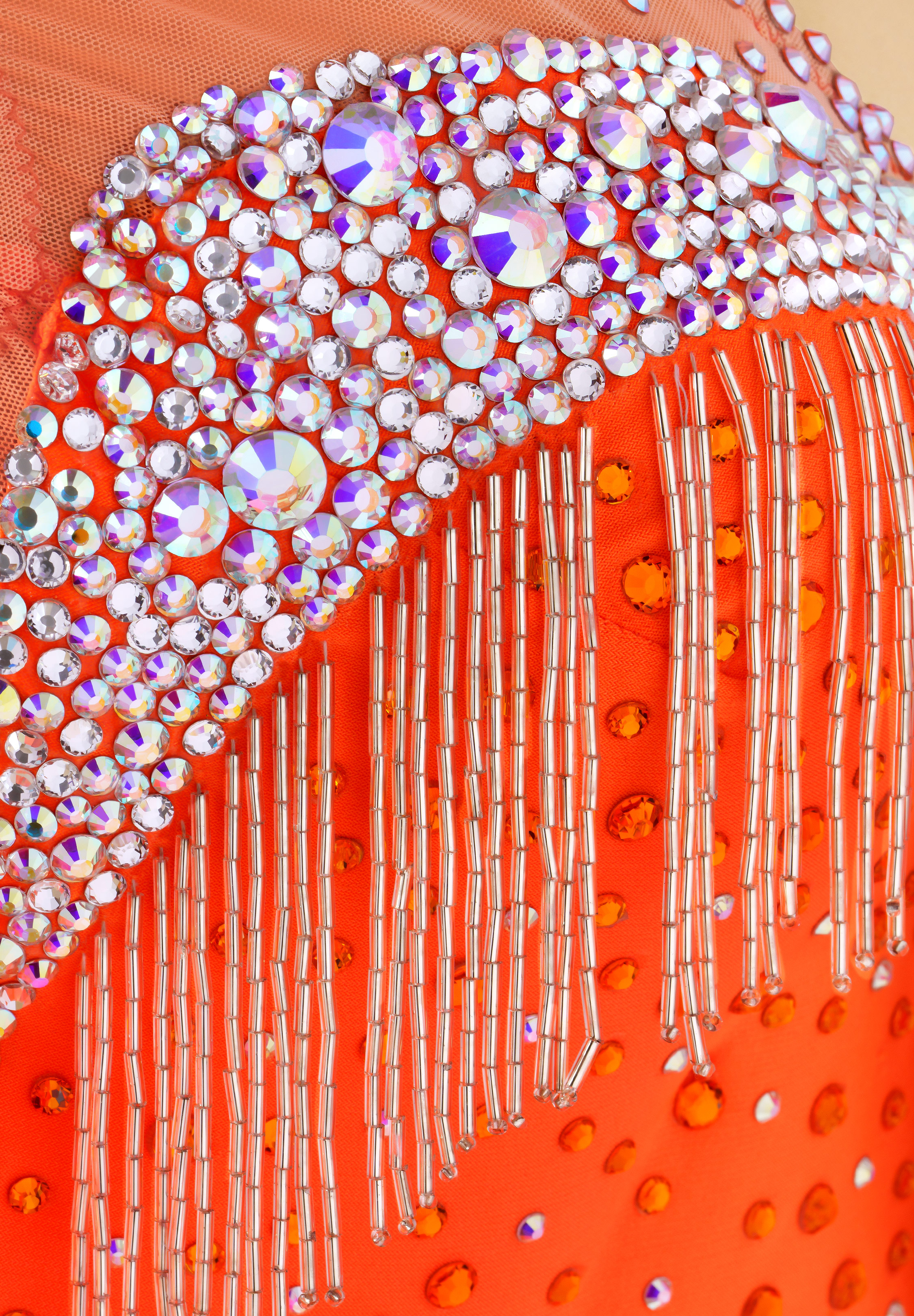 Fringe Fusion Latin Dress AD-L2922 | International Latin