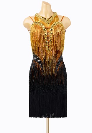 Fringed Pharaoh Latin Dress ADL2926