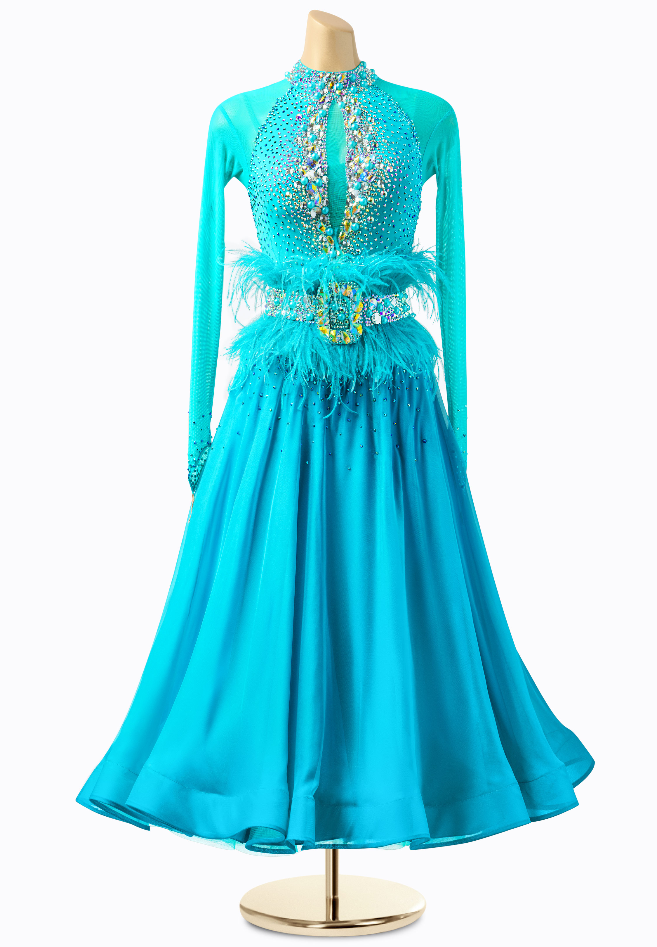 Frozen Dream Ballroom Gown AD-B2910
