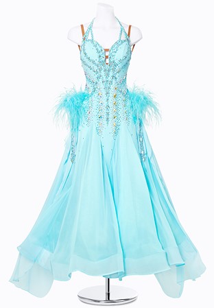 Frozen Motion Ballroom Gown MF-B0340